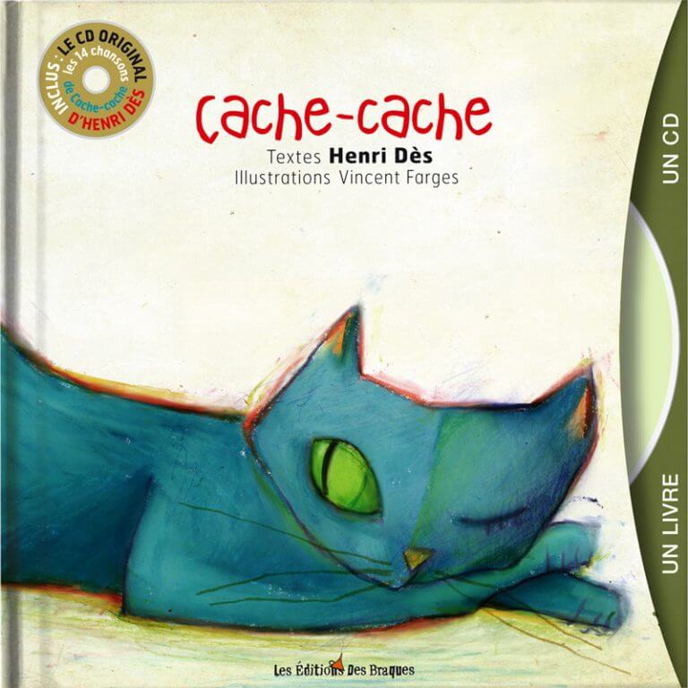 Livre CD - Cache Cache - Henri Dès