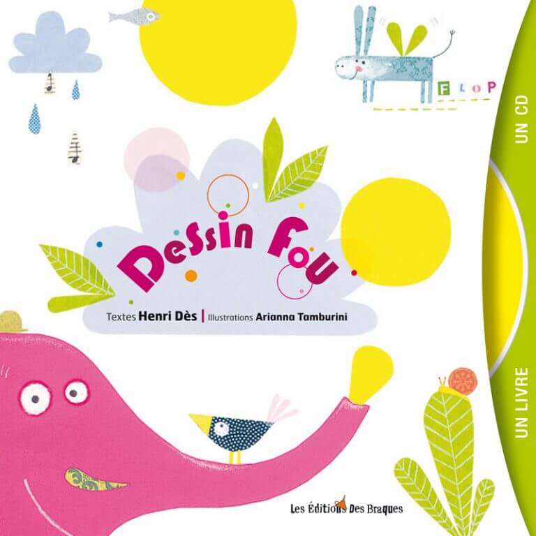 Dessin Fou - Livre CD - Henri Dès