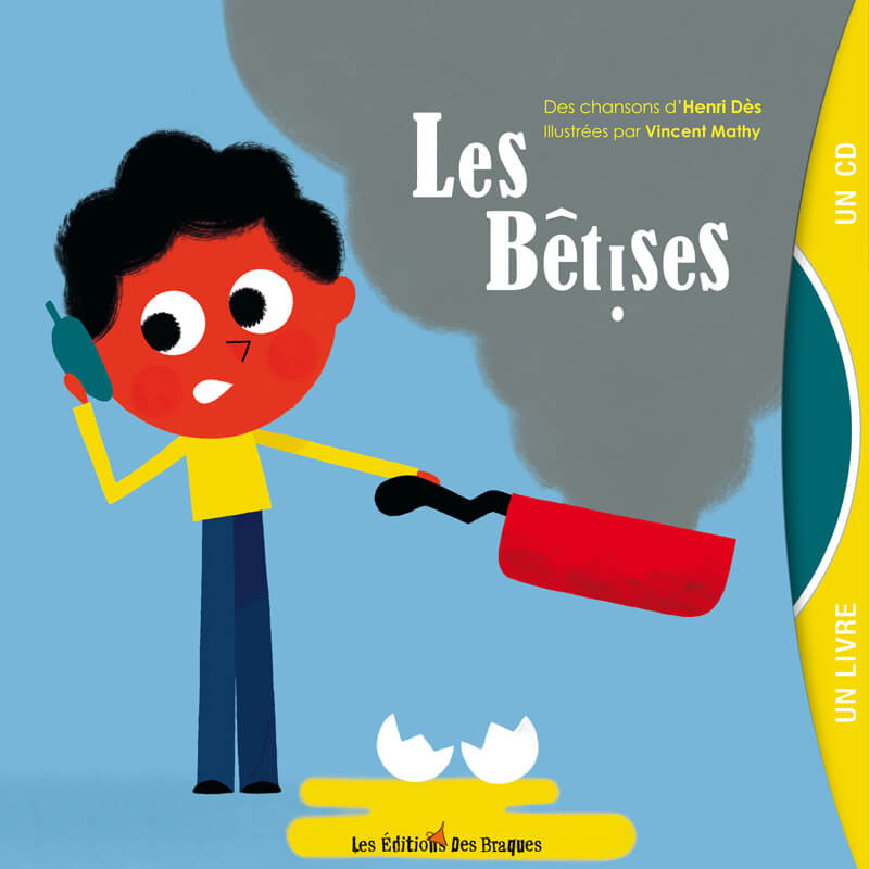 Livre CD - Les bêtises - Henri Dès